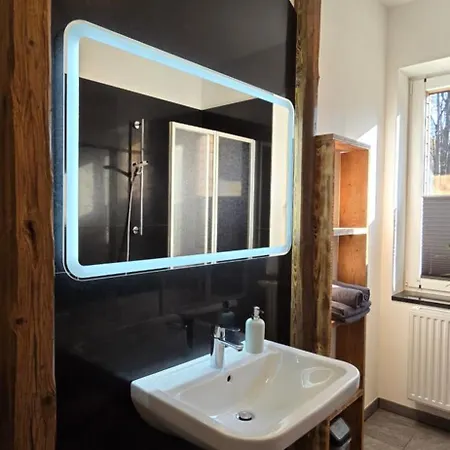 Gaestehaus Hirschstein - Hochwertige In Sehr Ruhiger Lage Direkt Am Fluss Goeltzsch Reichenbach im Vogtland