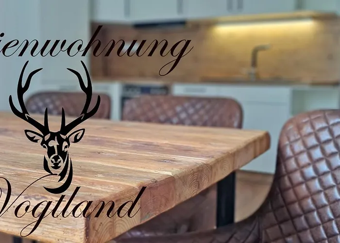 Apartamento Gaestehaus Hirschstein - Hochwertige In Sehr Ruhiger Lage Direkt Am Fluss Goeltzsch Reichenbach im Vogtland