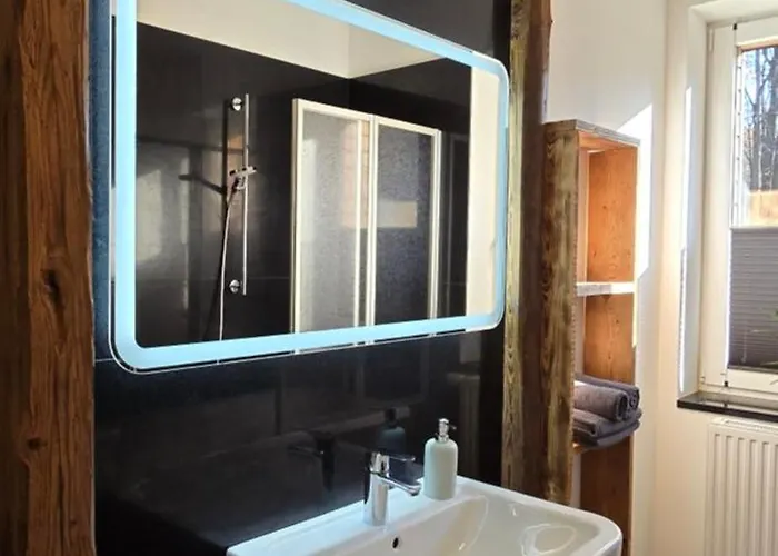 Gaestehaus Hirschstein - Hochwertige In Sehr Ruhiger Lage Direkt Am Fluss Goeltzsch Reichenbach im Vogtland